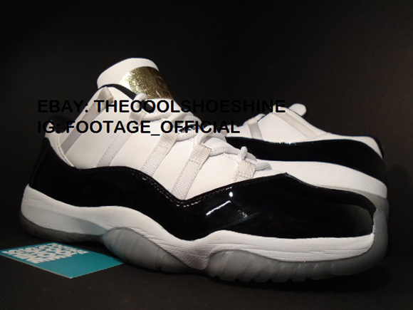 Rare: Air Jordan 11 Low Bred and Concord 6 Championship Rings