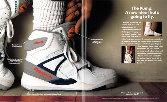 Reebok The Pump Original Ad