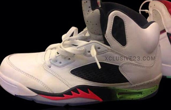 Release Date: Air Jordan 5 Infrared 23 / Light Poison Green 2015