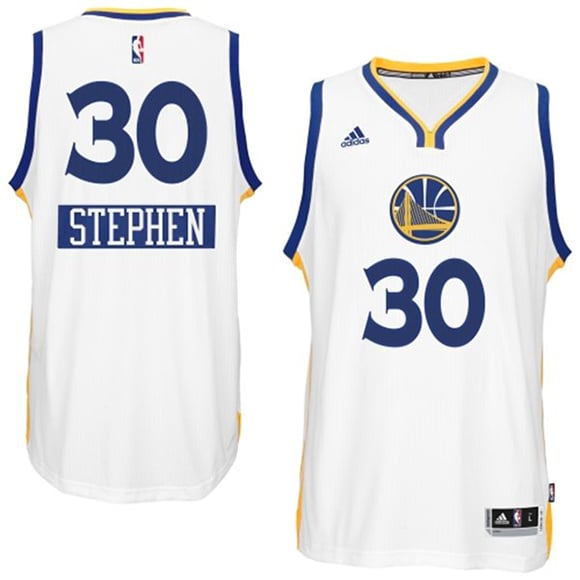 Stephen Curry 2014 NBA adidas Christmas Day Jersey