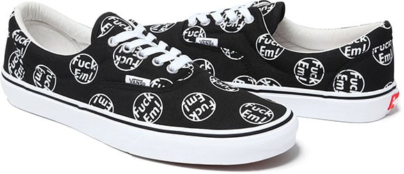 Supreme x Vans Era + SK8-Hi Slogan Pack