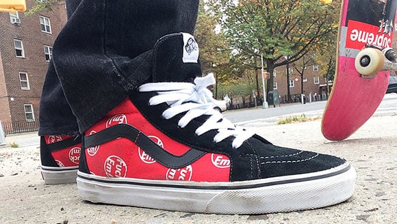 Supreme x Vans Era + SK8-Hi Slogan Pack