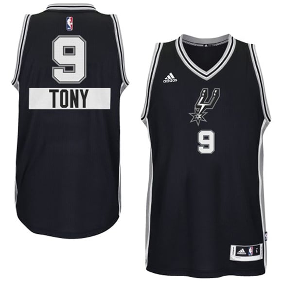 Tony Parker 2014 NBA adidas Christmas Day Jersey