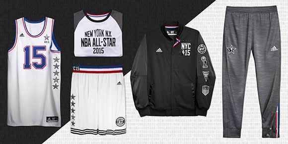 adidas NBA 2015 All-Star Game Jerseys