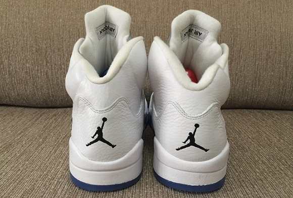 Air Jordan 5 White Metallic Silver 2015