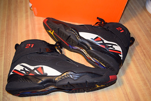 Air Jordan 8 Playoffs Bobby Simmons PE