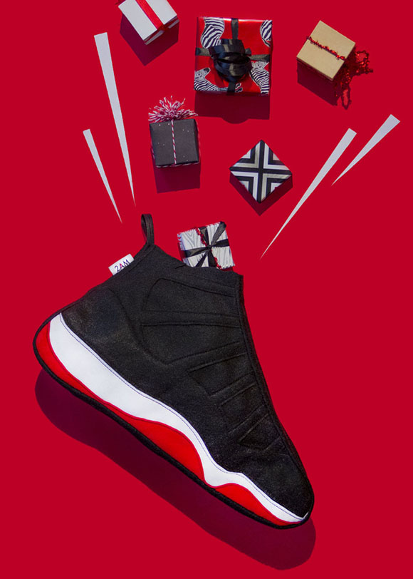 Celebrate Christmas with Air Jordan Stockings