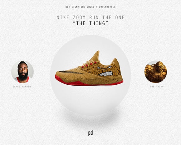 James Harden: Nike Zoom Run The One x The Thing