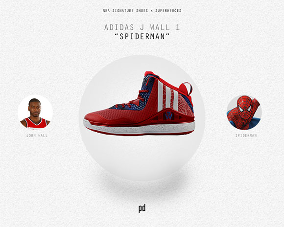 John Wall: adidas J Wall 1 x Spiderman