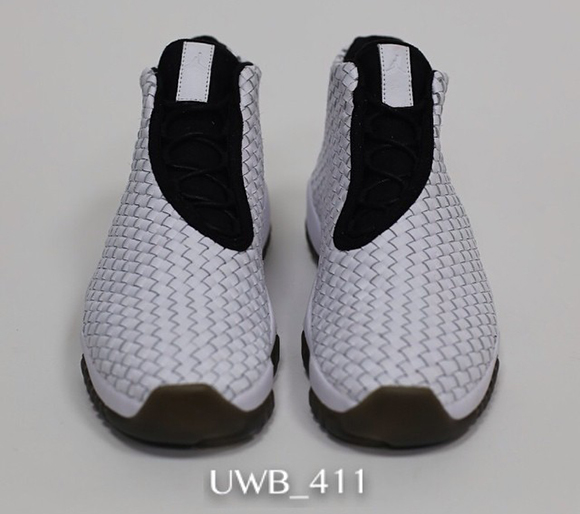 Jordan Future White Black Sample