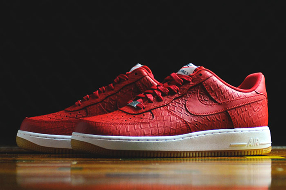 Nike Air Force 1 Low Gum and Croc Pack