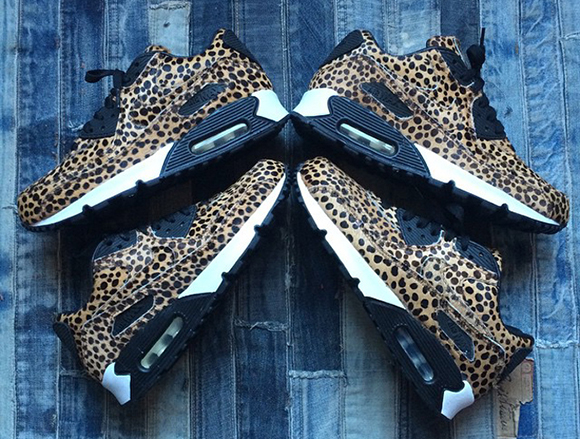 Nike Air Max 90 Cheetah Print Pony Hair