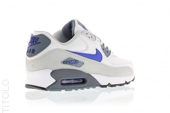 Nike Air Max 90 Summit White Lyon Blue Grey Mist