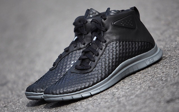 Nike Free Hypervenom Mid Black / Grey