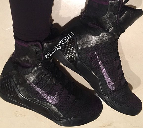 Nike Kobe 9 Elite ‘Blackout’ for Vanessa Bryant