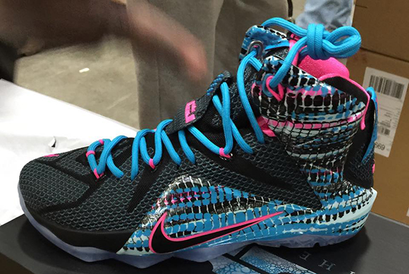 Nike LeBron 12 GS ‘South Beach’