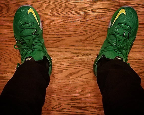 Nike LeBron 12 Oregon Ducks PE