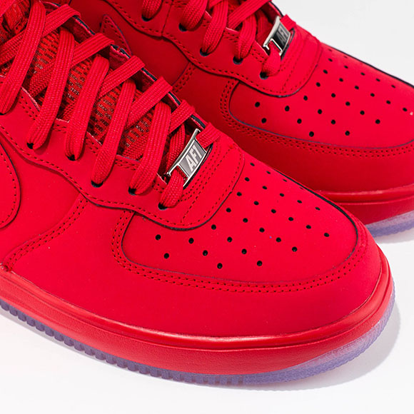 Nike Lunar Force 1 High University Red Ice
