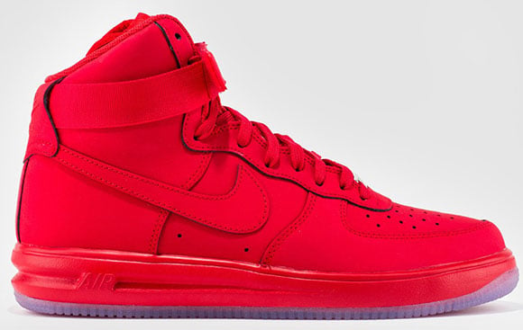 Nike Lunar Force 1 High University Red Ice