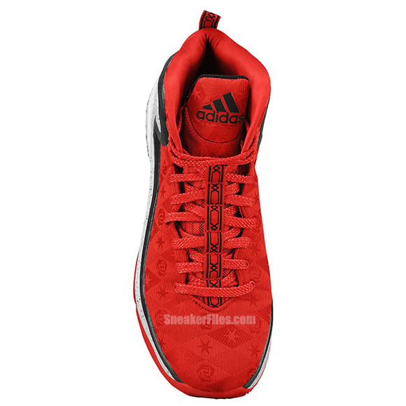 adidas D Rose 5 Boost Scarlet Black Bright Red