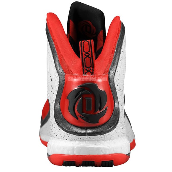 adidas D Rose 5 Boost Scarlet Black Bright Red