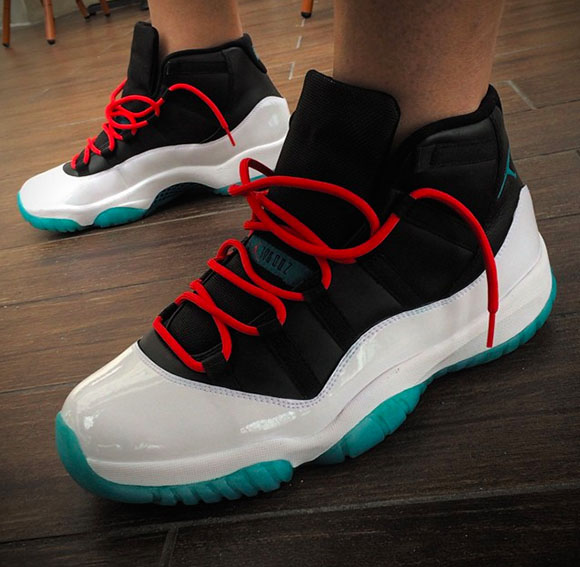 Air Jordan 11 Red Carpet Custom Mache