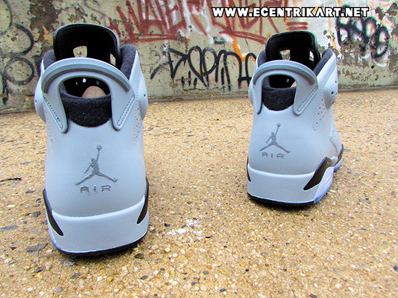 Air Jordan 6 Haze Grey Custom