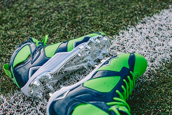 Earl Thomas Air Jordan 7 Cleats Super Bowl