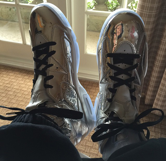 Earl Thomas Shares Air Jordan 6 ‘Mirror’ Super Bowl Champions