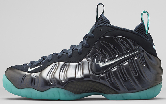 nike air foamposite obsidian