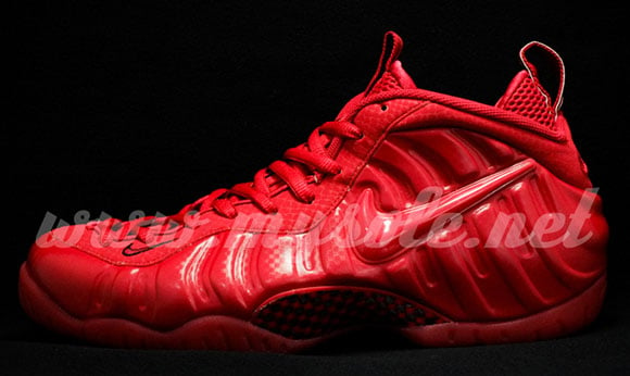 Nike Air Foamposite Pro Gym Red Detailed