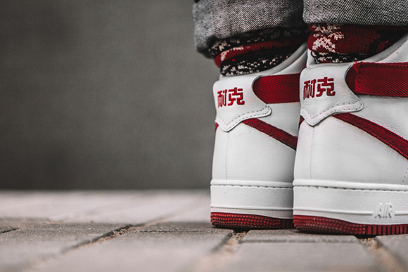 Nike Air Force 1 High Naike On Feet