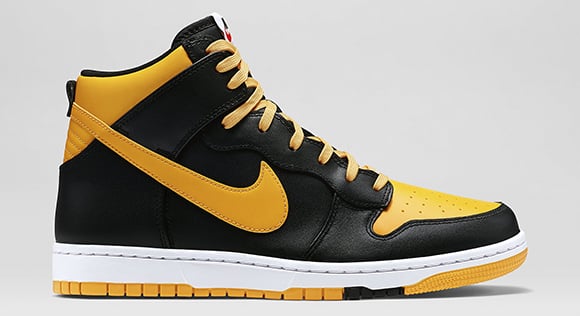 Nike Dunk High CMFT University Gold Black