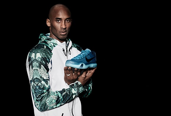 Nike Kobe 10 with Kobe Bryant