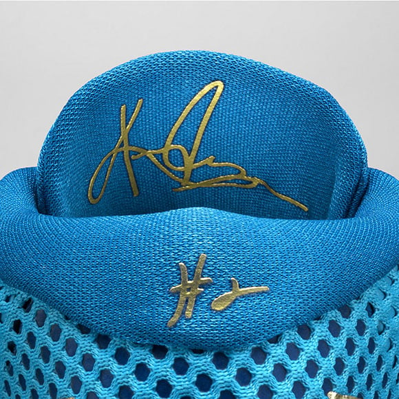 Nike Kyrie 1 GS Current Blue Metallic Gold Coin Available