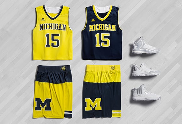 adidas Basketball March Madness 2015 Michigan