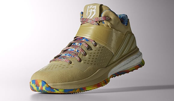 adidas RG3 Energy Boost Sand Pearl Metallic Semi Solar Yellow