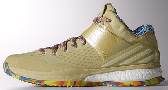 adidas RG3 Energy Boost Sand Pearl Metallic Semi Solar Yellow