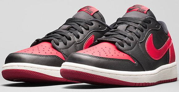 Air Jordan 1 Retro Low OG ‘Bred’ – Official Images