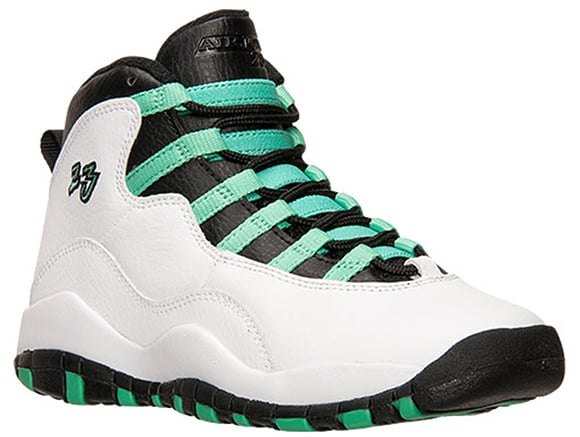 Air Jordan 10 Girls GS Bleached Turquoise Release Date