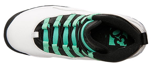 Air Jordan 10 Girls GS Bleached Turquoise Release Date