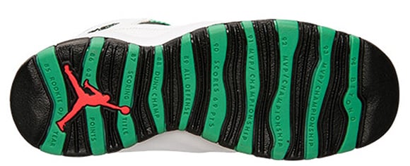 Air Jordan 10 Girls GS Bleached Turquoise Release Date