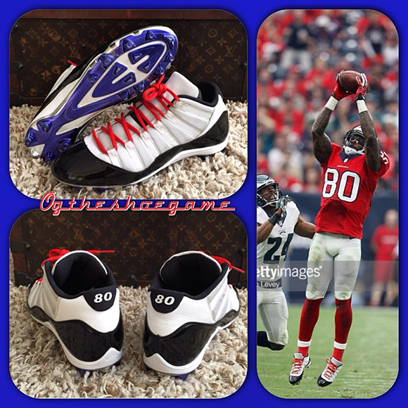 Air Jordan 11 Andre Johnson PE Cleats