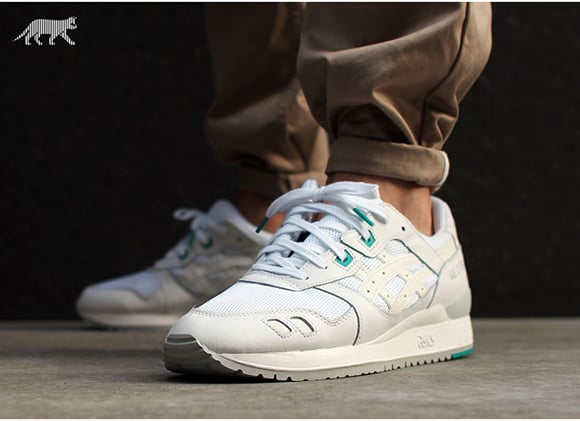 Asics Gel Lyte III White Teal