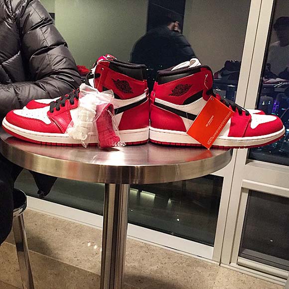 Chicago Bulls Air Jordan 1 Retro High OG 2015