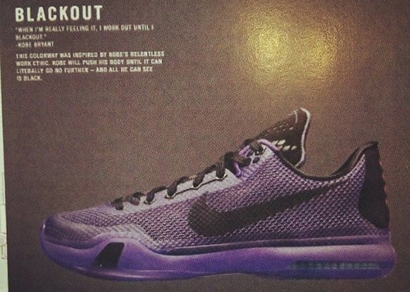 Nike Kobe 10 X Blackout