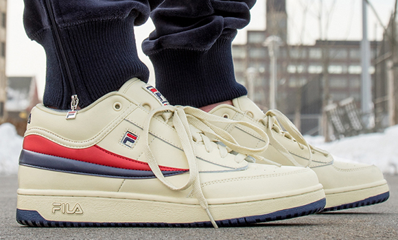 Fila T-1 Mid Cream Team