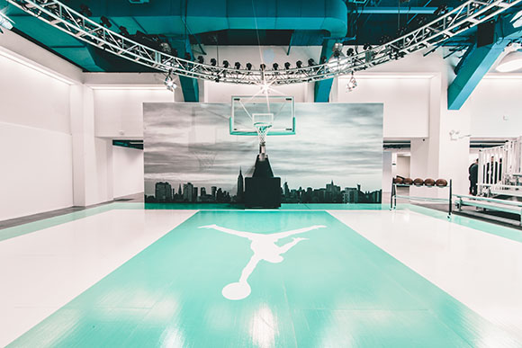 Inside the Jordan Brand Pearl Pavilion