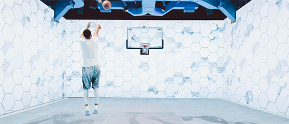 Inside the Jordan Brand Pearl Pavilion