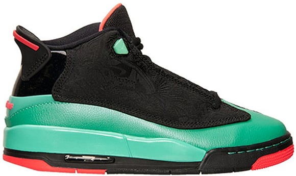 Jordan Dub Zero GS Black / Infrared – Green